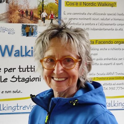 Flavia Zanfrà nordic walking Treviso