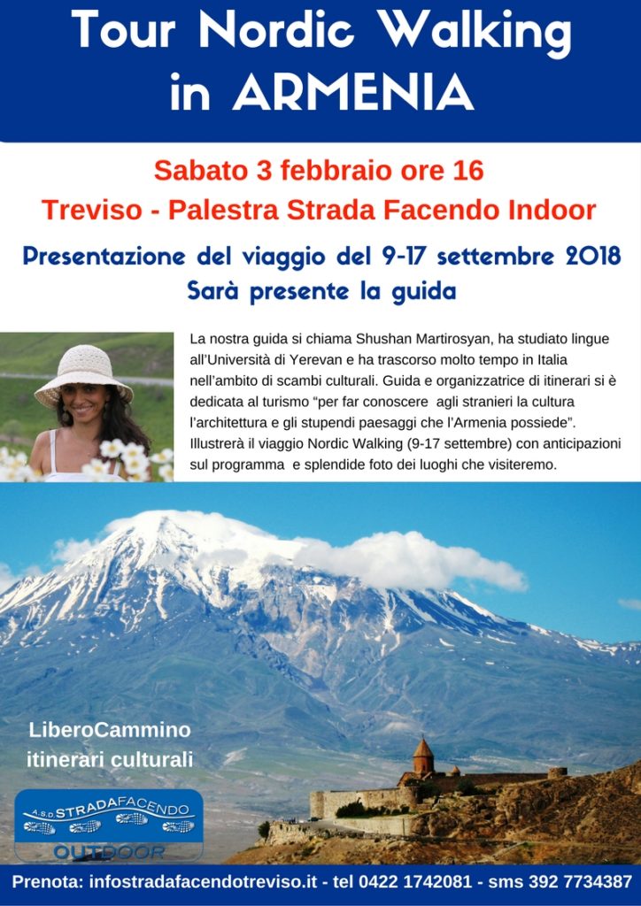 Tour Nordic Walking in Armenia