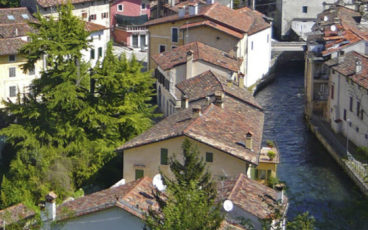 Percorso Nordic Walking intorno a Polcenigo.