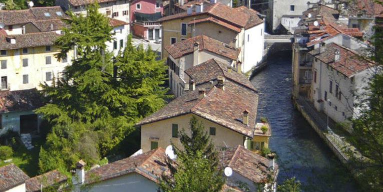 Percorso Nordic Walking intorno a Polcenigo.