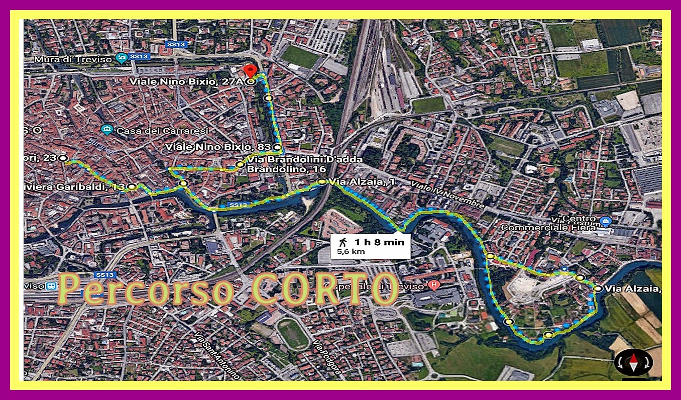 treviso m'illumino di meno percorso breve 2019