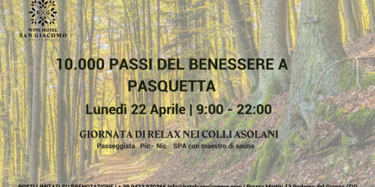 pasquetta camminare natura