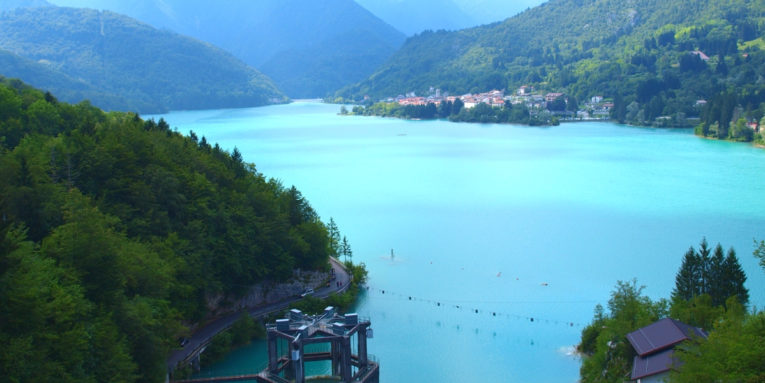 nordic walking Lago di Barcis.