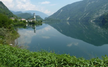 nordic walking sul Lago del Corlo