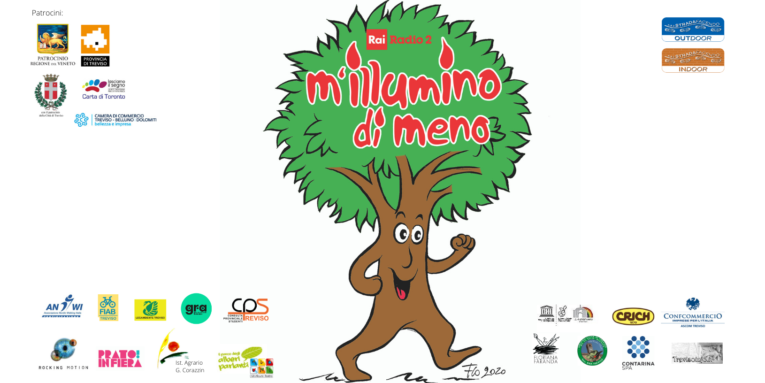 camminata m'illumino di meno - treviso 2020