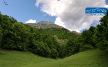 nordic walking pendici del monte Dolada