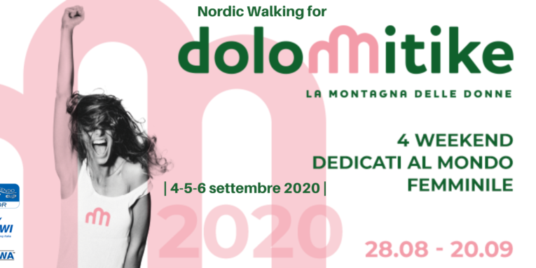 nordic walking dolomitike 2020