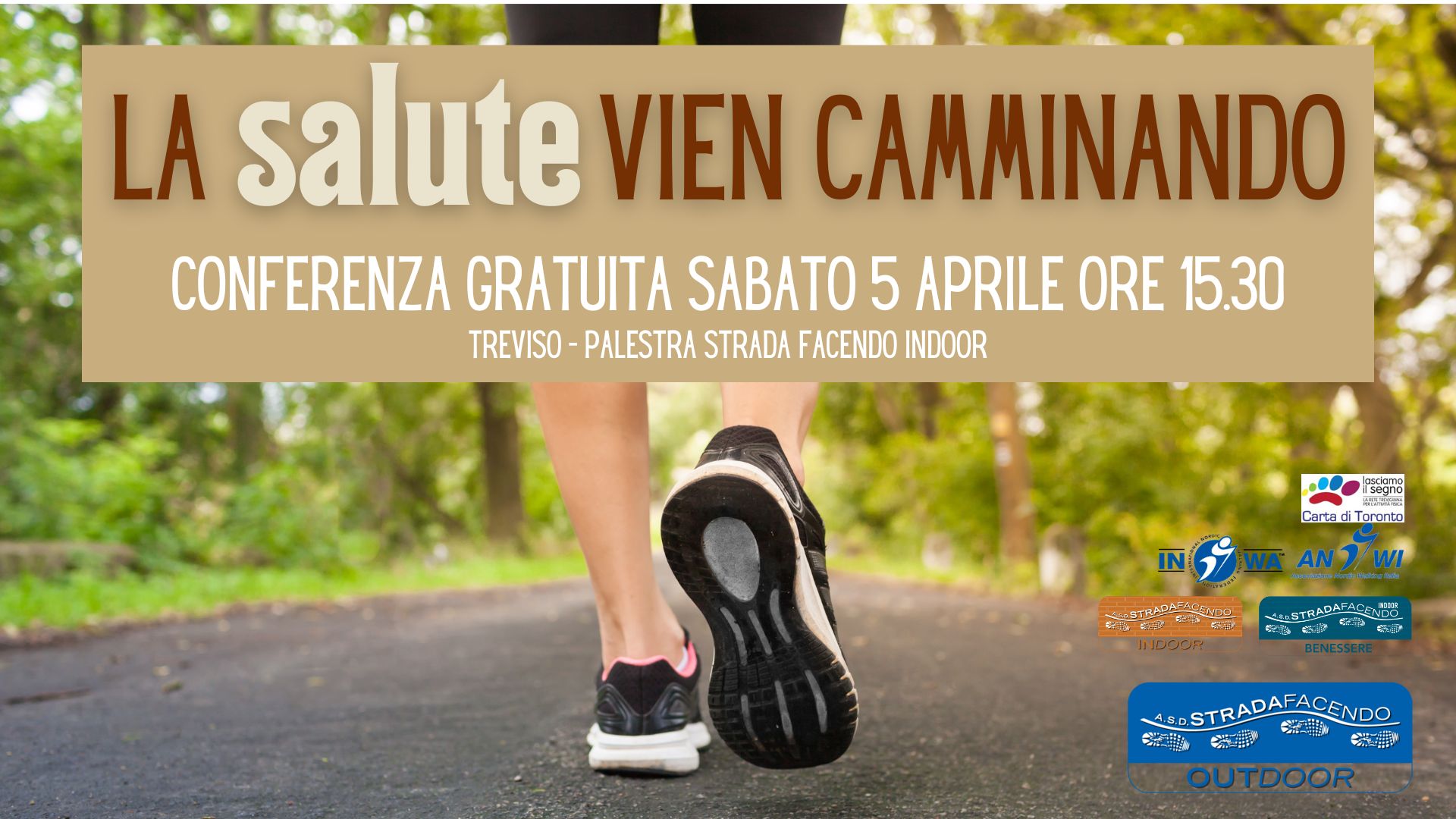 conferenza gratuita la salute vien camminando