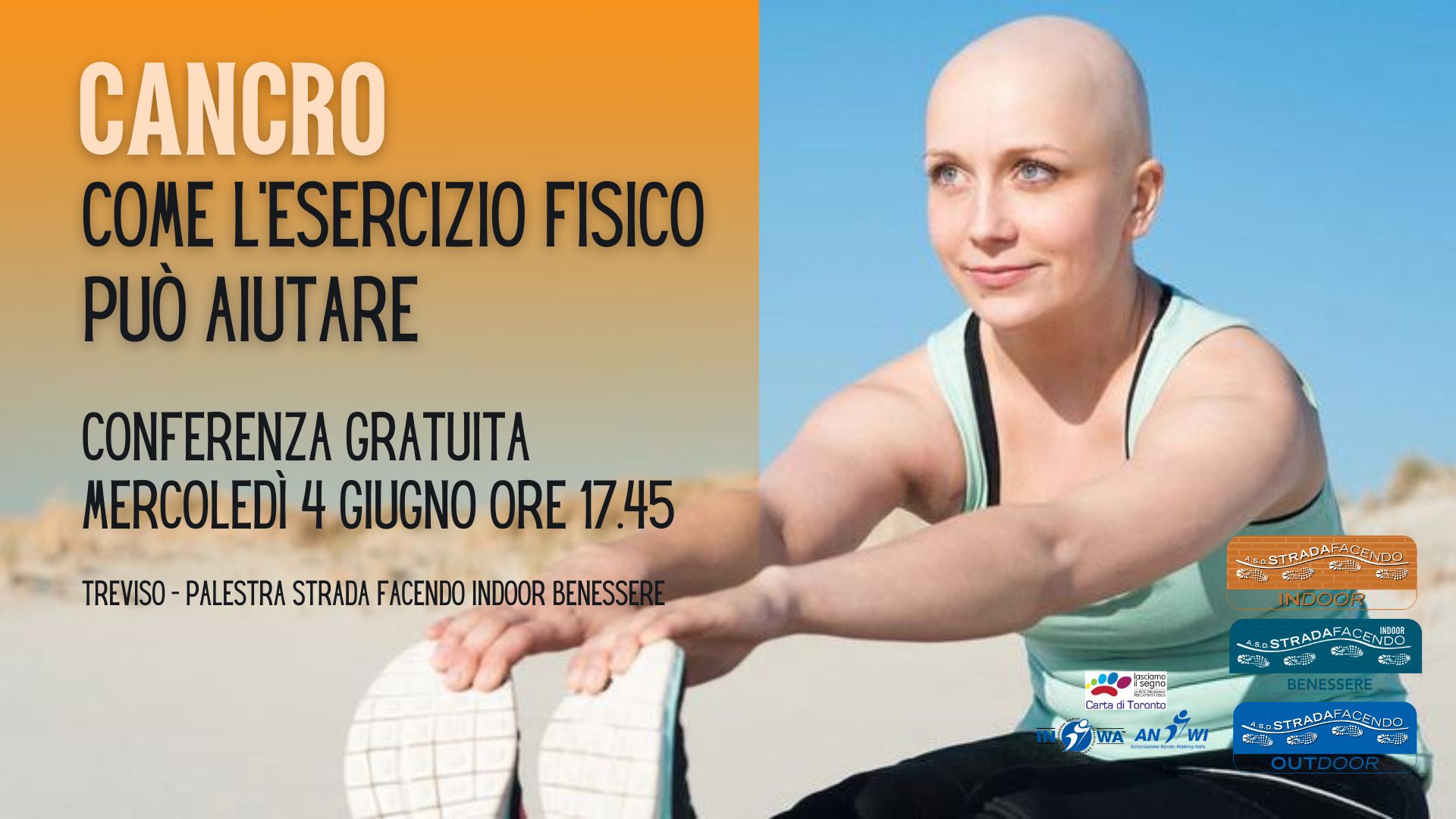 cancro esercizio fisico conferenza